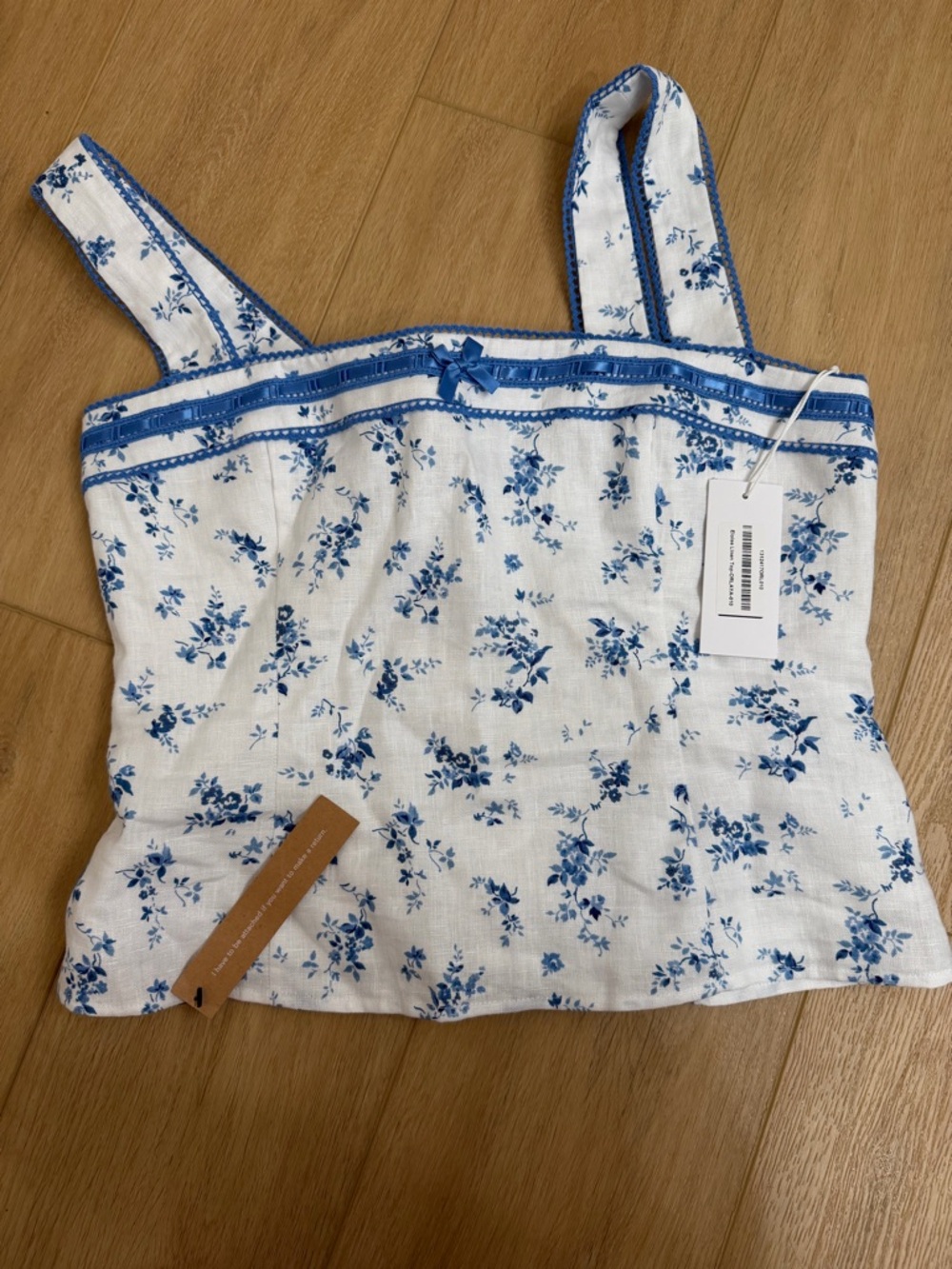 Reformation linen top